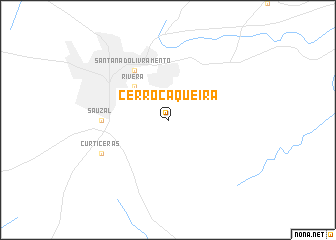 map of Cerro Caqueira