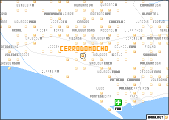 map of Cerro do Mocho