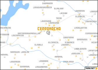 map of Cerro Mocho