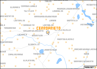 map of Cerro Prieto