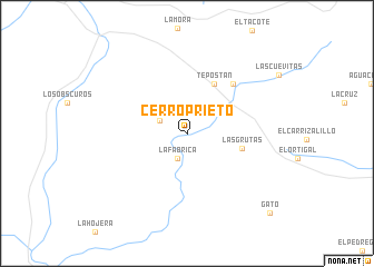 map of Cerro Prieto