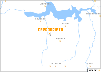 map of Cerro Prieto