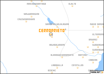 map of Cerro Prieto
