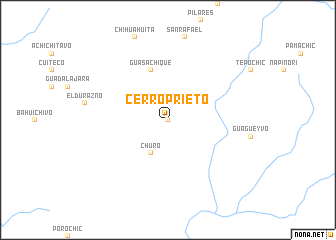 map of Cerro Prieto