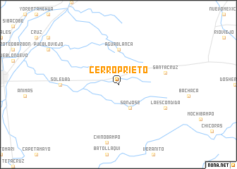 map of Cerro Prieto