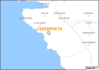 map of Cerro Prieto