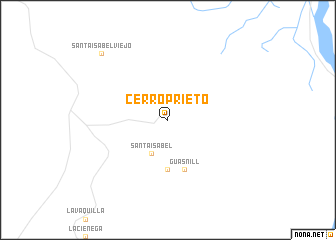 map of Cerro Prieto