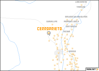 map of Cerro Prieto