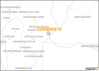 map of Cerro Prieto