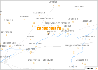 map of Cerro Prieto