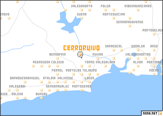 map of Cerro Ruivo