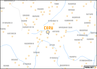 map of Ceru