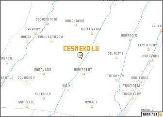 map of Çeşmekolu