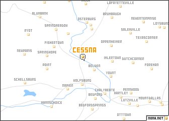 map of Cessna