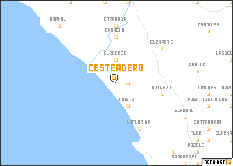 map of Cesteadero