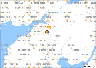 map of Ces