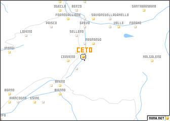 map of Ceto