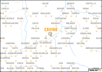 map of Cevide