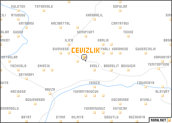 map of Cevizlik