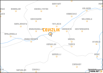 map of Cevizlik