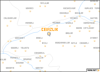 map of Cevizlik