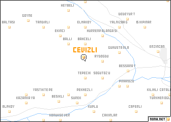 map of Cevizli