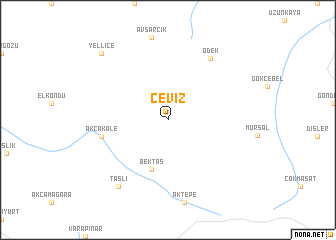 map of Ceviz