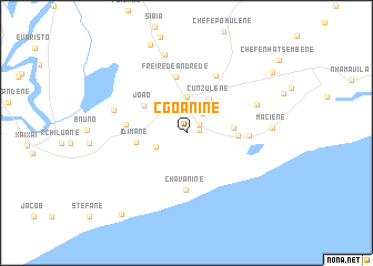 map of C Goanine