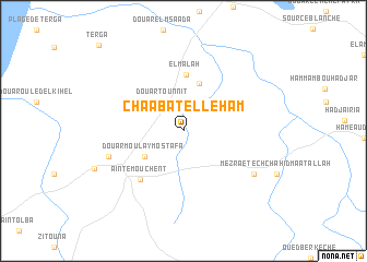 map of Chaabat el Leham