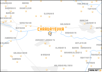 map of Chaadayevka