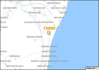 map of Cha-am