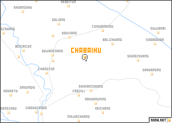 map of Chabaihu