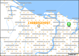 map of Chabang Empat