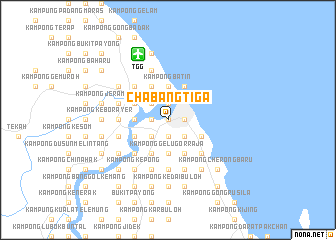 map of Chabang Tiga