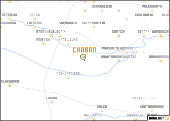 map of Chaban