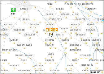 map of Châba