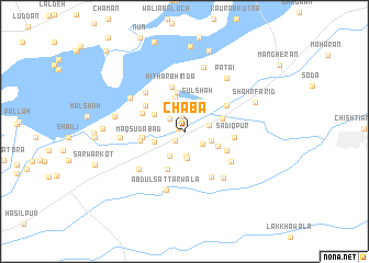 map of Chāba