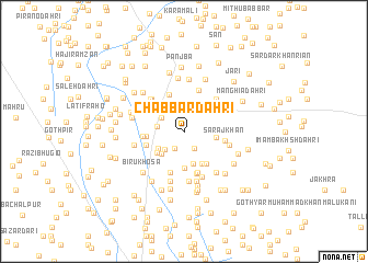 map of Chabbar Dāhri