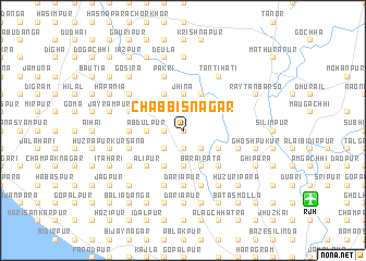 map of Chabbisnagar