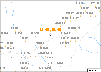 map of Chabembwa