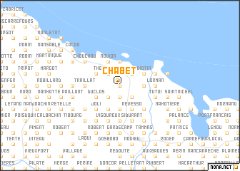 map of Chabet