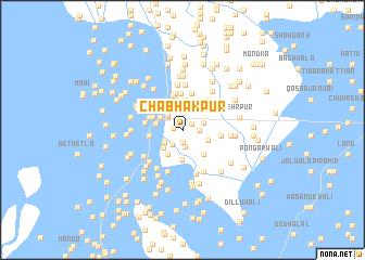 map of Chabhakpur