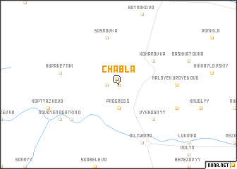 map of Chabla