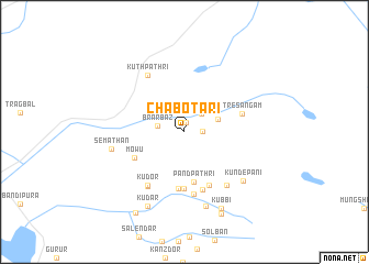 map of Chabotari