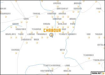 map of Chaboua