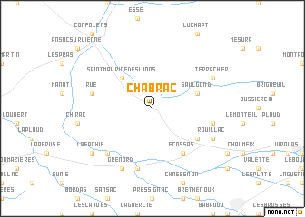 map of Chabrac