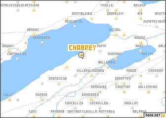 map of Chabrey