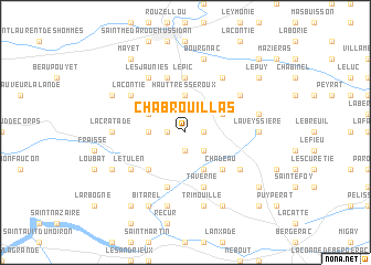 map of Chabrouillas