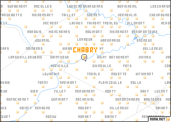 map of Chabry