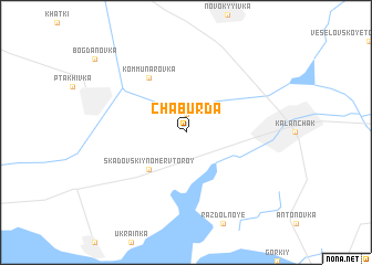 map of Chaburda